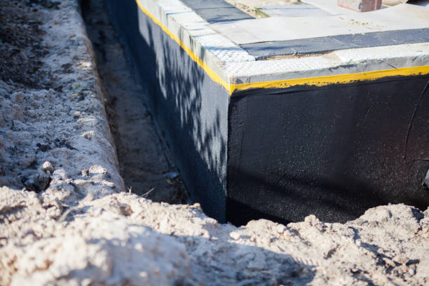 Professional Waterproofing technician working in Big Rapids, MI